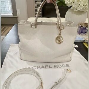 Michael Kors White Tote